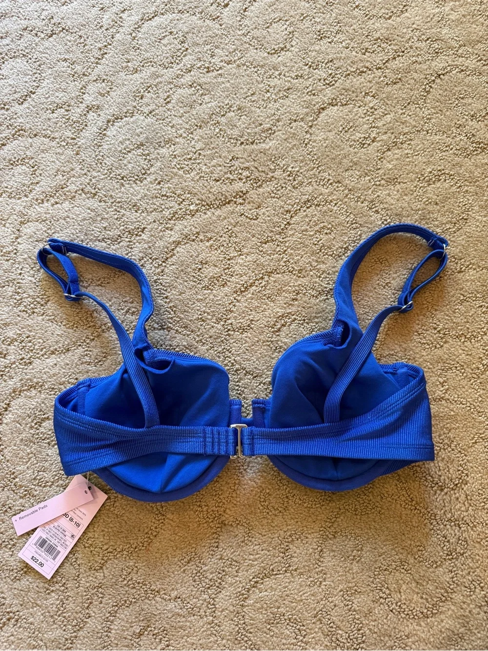 Wild fable Electric Blue Underwire Bikini Top